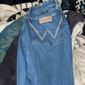 Wrangler Retro Women's Classic Blue Denim Jeans